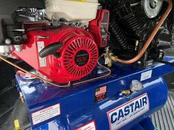 Air Compressor for Dryer Vent Cleaning Services